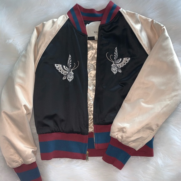 Aritzia , Wilfred Free bomber jacket, - Picture 1 of 3